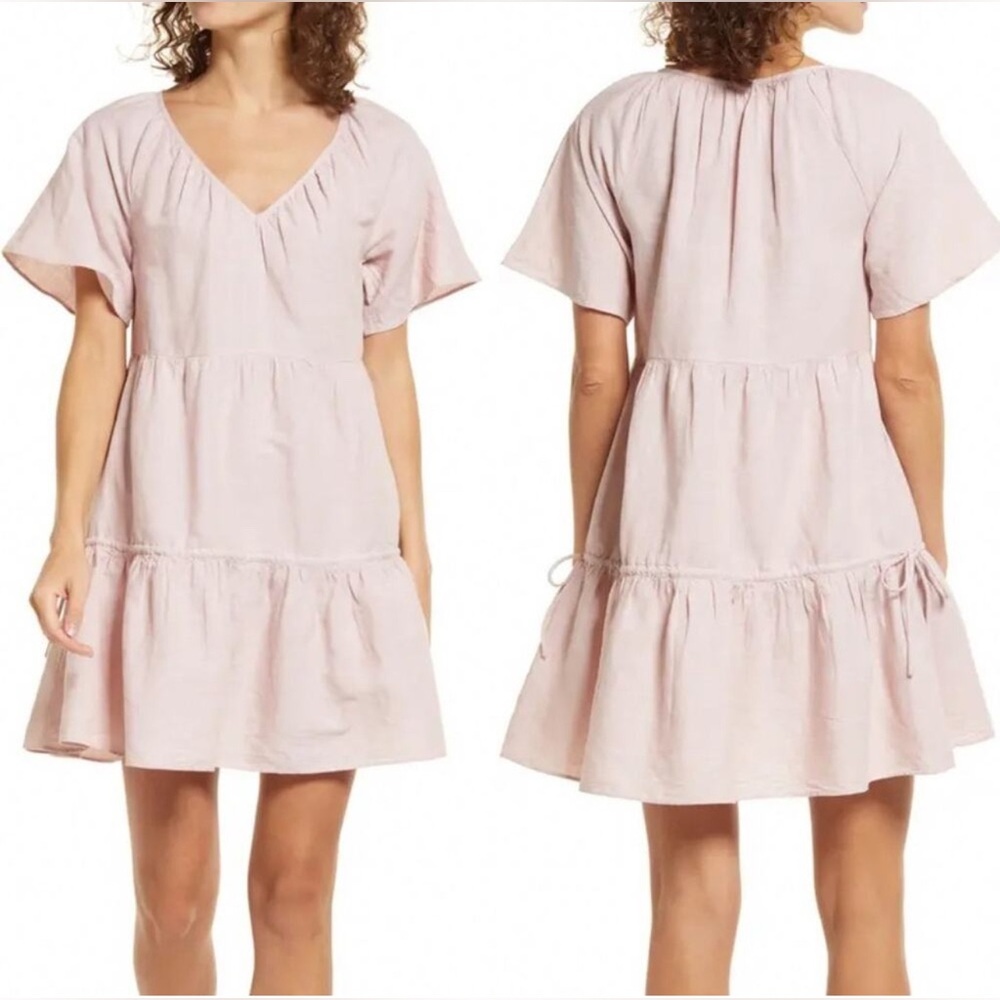 Madewell Pink Mini Dress - Picture 4 of 8